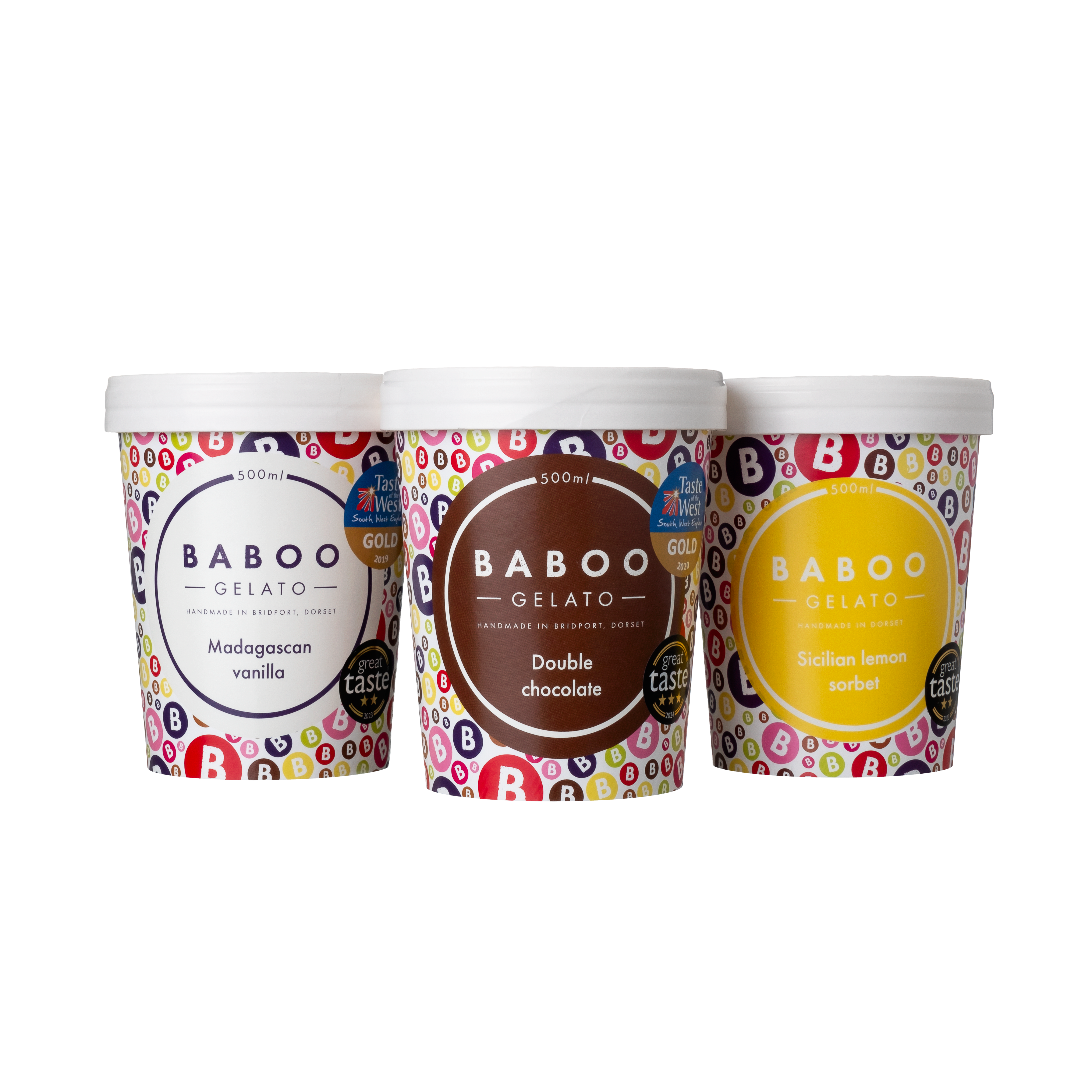 Baboo Gelato - Mixed sample Box